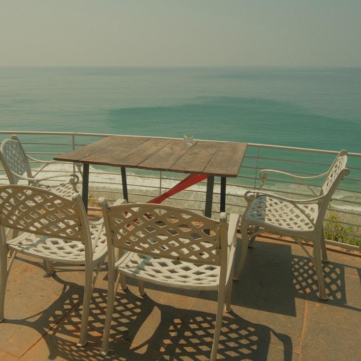Kids playground area in France